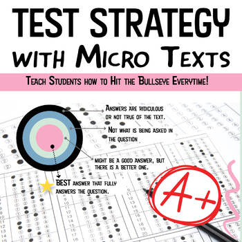 Preview of Test Prep: Bullseye Strategy/Practice/ELA/ Critical Thinking