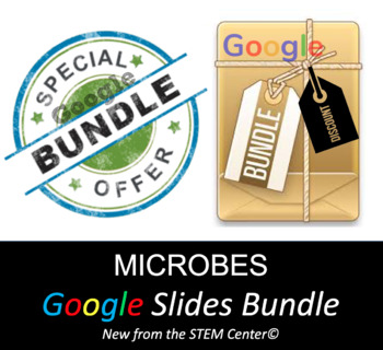 Preview of Microbes Google Slides Bundle