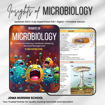 Preview of Microbiology Bundle Fully hyperlinked | Medical School Notes | Nursing School