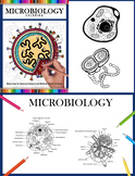 Microbiology Coloring Made Easy for Students and Medical S