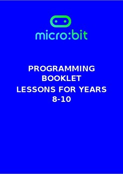 Preview of Microbit Programming Booklet