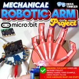 Microbit Makerproject Mechanical Robotic Arm, STEM Project