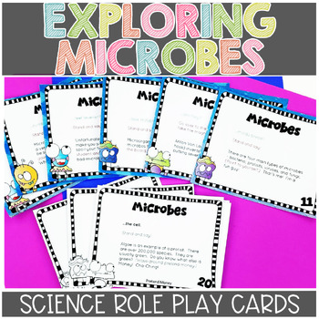 Preview of Micro-organisms Oral Reading Fluency Cards Viruses, Fungi, Protists, Bacteria