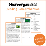 Microorganisms Reading Comprehension Passage and Questions - PDF