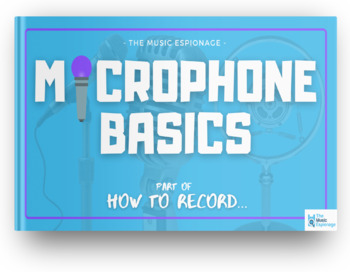 Preview of Microphone Basics - FULL LESSON with Infographics