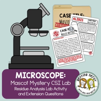 Preview of Microscope CSI Forensics Lab