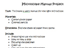 Microscope Manual Project