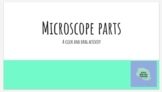 Microscope Parts- CLICK and DRAG activity