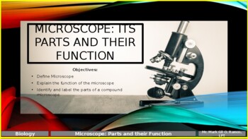 Preview of Microscope: Parts and Function