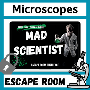Preview of Microscopes Activity Science Digital Escape Room Biology