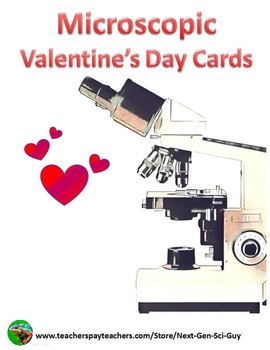 Preview of Microscopic Valentine's Day Cards