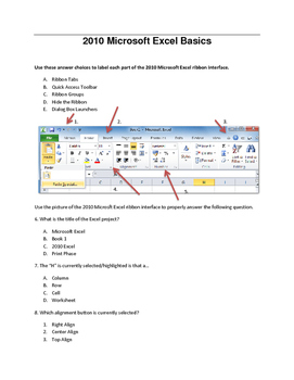 Preview of Microsoft 2010 Excel Basics