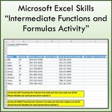 Intermediate Functions and Formulas Lesson for Microsoft Excel