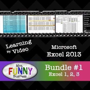 Preview of Microsoft Excel 2013 Video Tutorial - Bundle #1