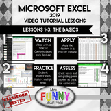 Microsoft Excel 2019 Lessons 1-3 - Basic Features
