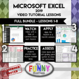 Microsoft Excel 2019 Lessons 1-8 - FULL BUNDLE