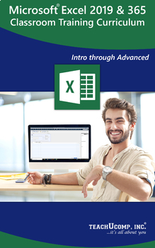 Preview of Microsoft Excel 2019 and 365 Classroom Training Curriculum