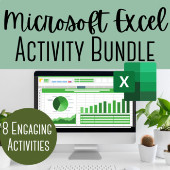 Preview of Microsoft Excel Activities Bundle