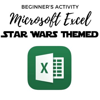 Preview of Microsoft Excel Activity Star Wars