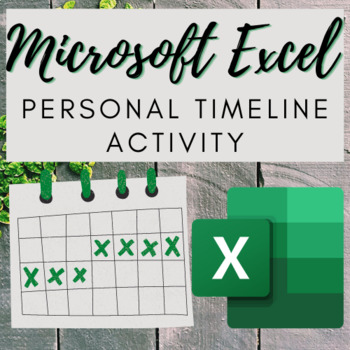 Preview of Microsoft Excel Activity Timeline Creation