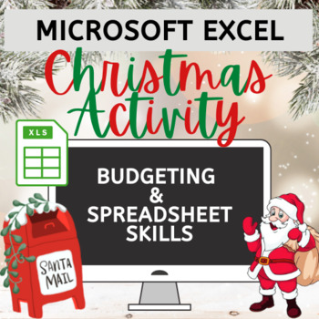 Preview of Microsoft Excel Christmas Activity