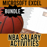 Microsoft Excel Fun Activity Bundle - Formulas, Charts, Pi