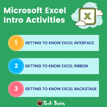 Preview of Microsoft Excel Intro Activities