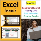 Microsoft Excel Lesson 2: Conditional Formatting & Data Va