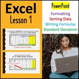 Microsoft Excel Lesson 1: Formulas (PowerPoint)