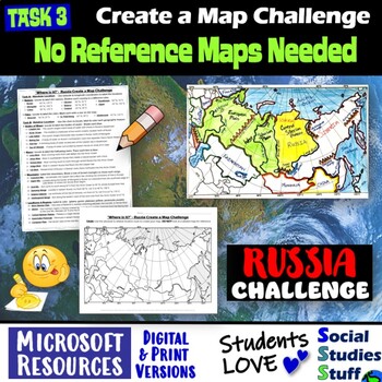 Geography Of Russia Map Practice Activities Print And Digital Microsoft   Original 8390416 4 