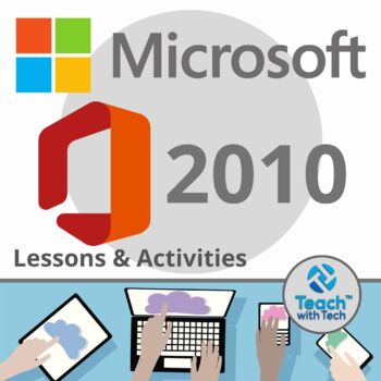 Preview of Microsoft Office 2010 Bundle Lessons & Activities