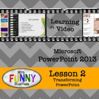 Preview of Microsoft PowerPoint 2013 Video Tutorial - Lesson 2