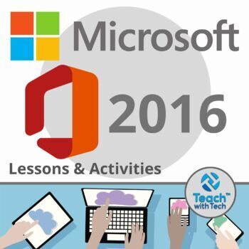 Preview of Microsoft Office 2016 BUNDLE Lessons & Activities
