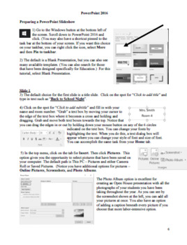 microsoft office 2016 tutorial pdf kids