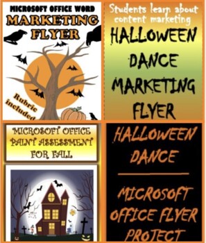 Preview of Microsoft Office Fall Fun Activities BUNDLE