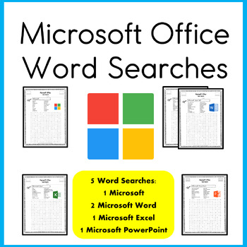 Preview of Microsoft Office Word Searches