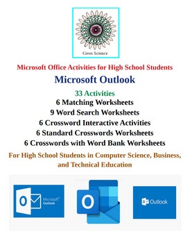 Preview of Microsoft Outlook - High School Computer Education Bundle - 33 Activities