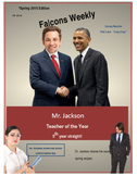 Magazine Cover Lesson Activity for Teaching Microsoft Powe