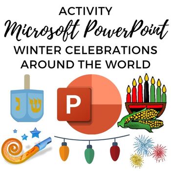 Preview of Microsoft PowerPoint Activity Winter Holidays