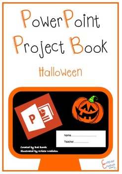 Preview of PowerPoint Project Planning Work Book - Halloween/Fall