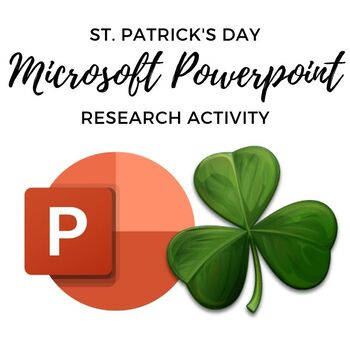 Preview of Microsoft Powerpoint Activity St. Patrick's Day