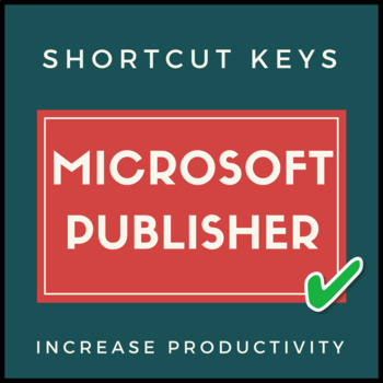 Preview of Microsoft Publisher Shortcut Keys