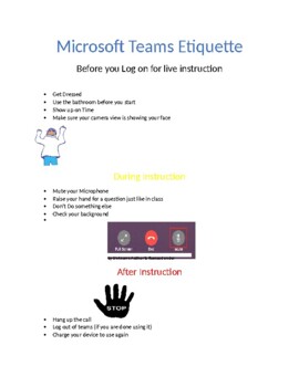 Preview of Microsoft Teams Etiquette