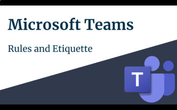 Preview of Microsoft Teams Rules and Etiquette