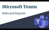 Microsoft Teams Rules and Etiquette