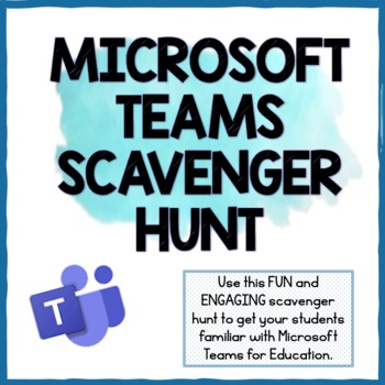 Preview of Microsoft Teams Scavenger Hunt