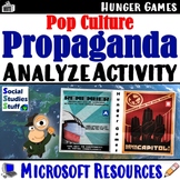 The Hunger Games Propaganda Analysis Activity | Microsoft 