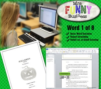 Preview of Microsoft Word 2010 Video Tutorial Lesson 1 of 8 - Reports