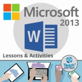 Microsoft Word 2013 Lesson Activities