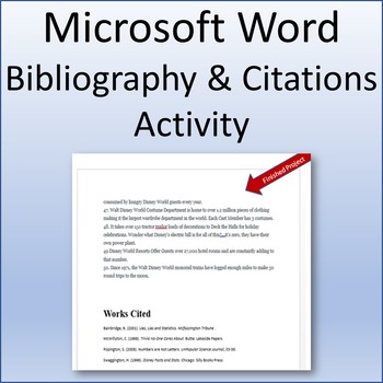 how to bibliography microsoft word 2013
